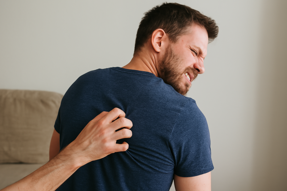 Чому свербить спина