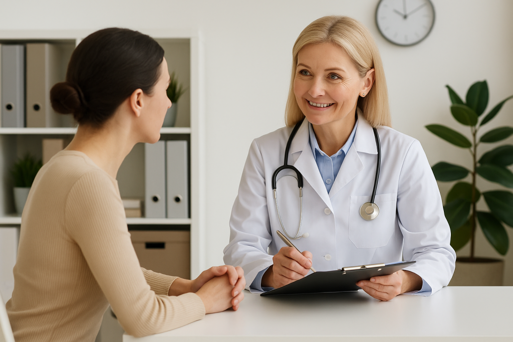 Консультація у приватному медичному центрі